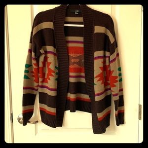 Aztec cardigan